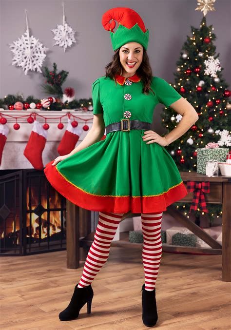 christmas elf adult costume